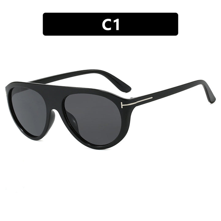Damen Cat-Eye solbriller med beskyttende UV-filter og speilbelagte linser Skanto