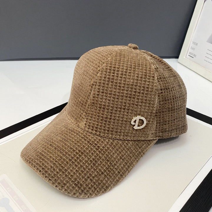 Kvinneforbedret teksturert baseballcaps Skanto