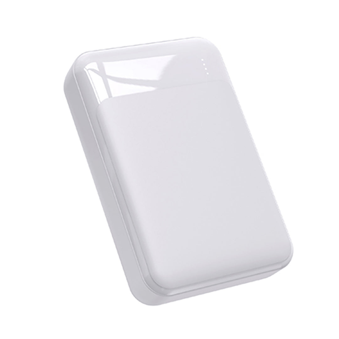 Slim Powerbank med flere ladeporter og LED-display Skanto