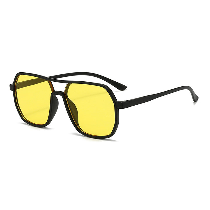 Dame trendy oversized solbriller i moderne design Skanto