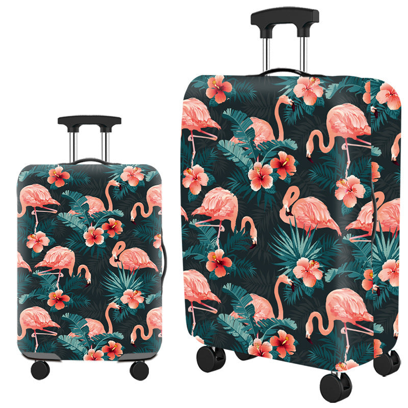 Morsom puslespilldesign med hjul koffert Skanto