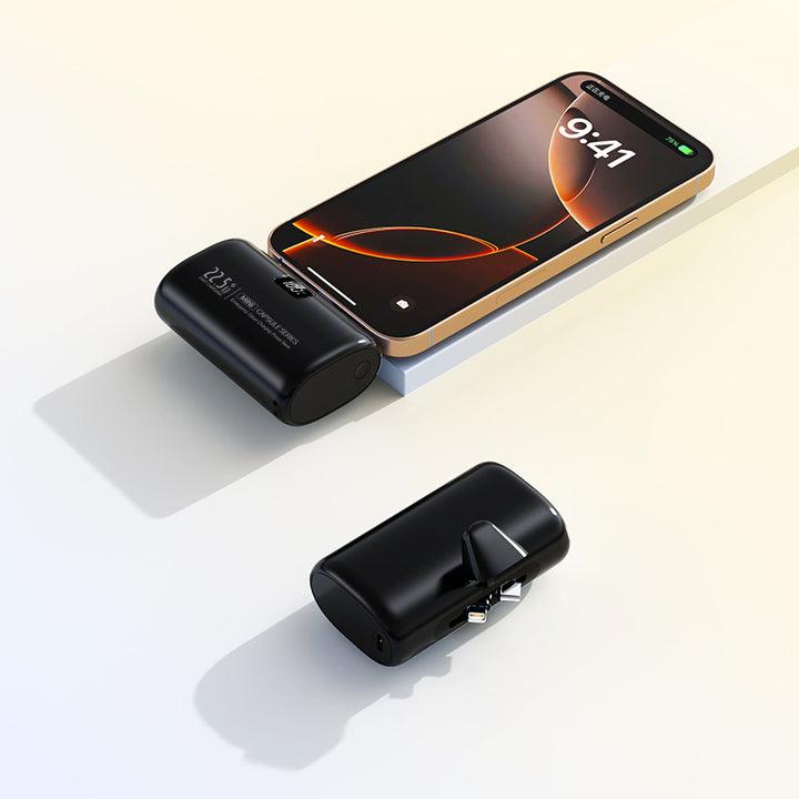 Bærbar Powerbank med Integrert Lader Skanto