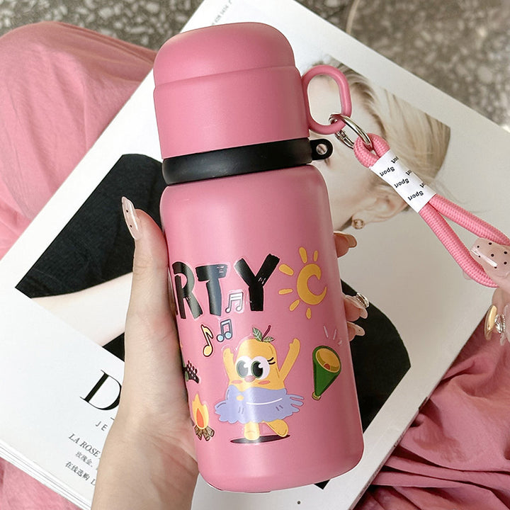Damen Isolierflasche mit fröhlichem Tierdesign Skanto