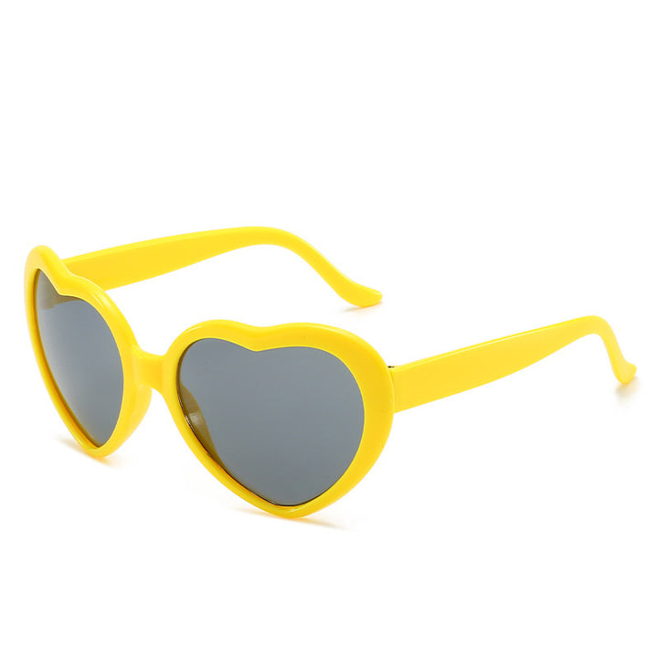 Damer hjerteformet solbrille Skanto