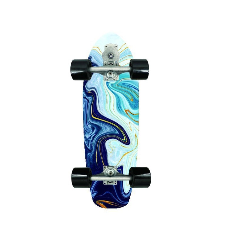 Retro-inspirert mini cruiser skateboard Skanto