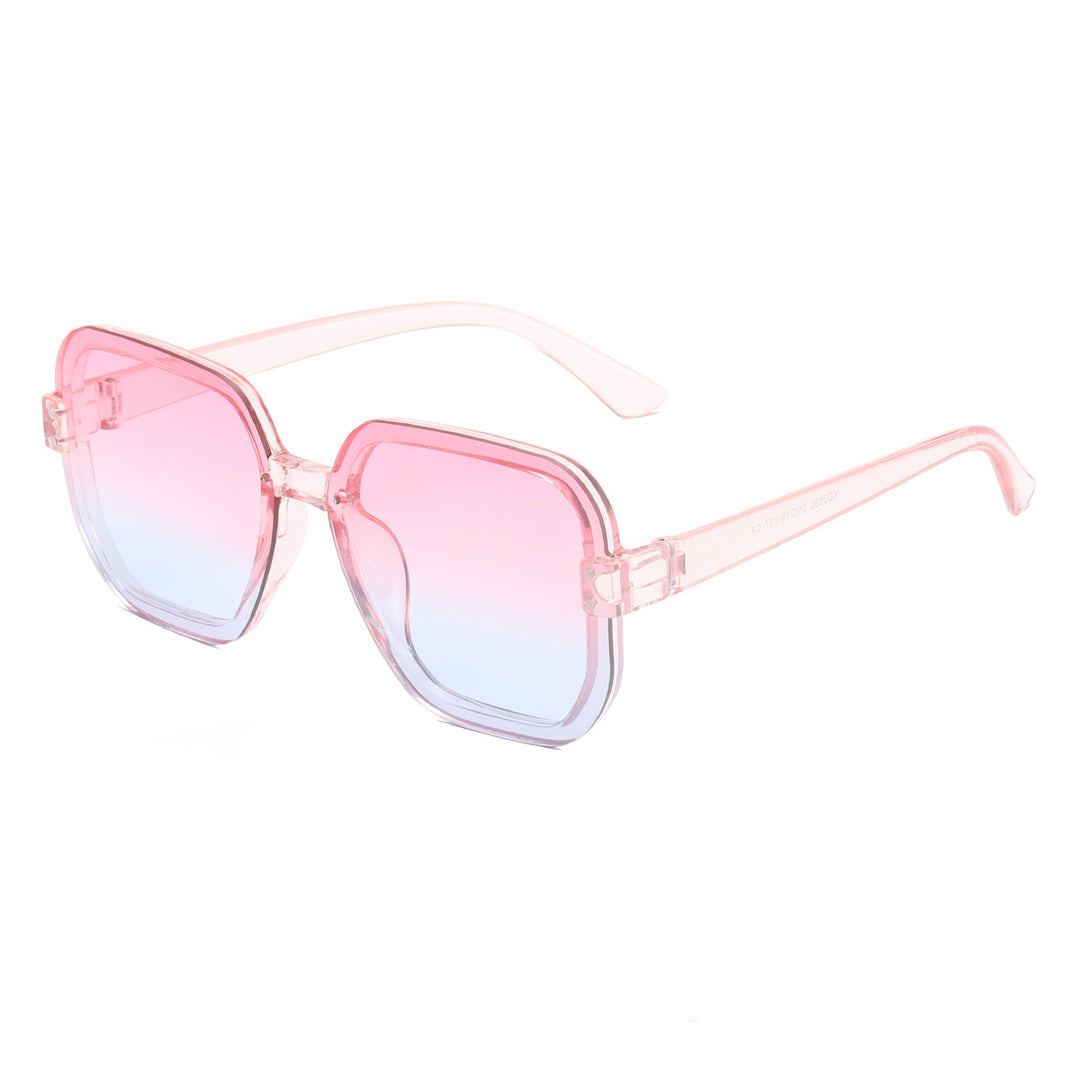 Dame modische quadratiske solbriller med gradient glass Skanto