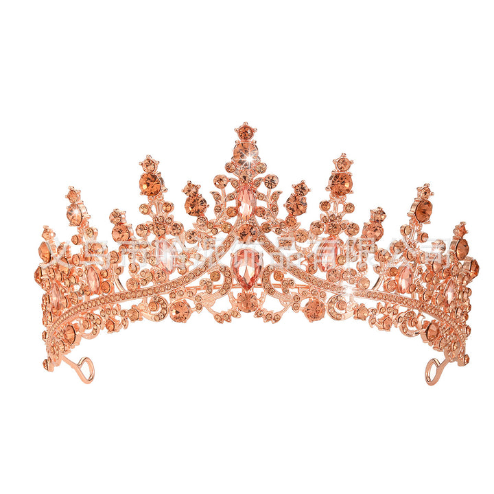 Dame Strass Tiara med glitrende edelstener Skanto