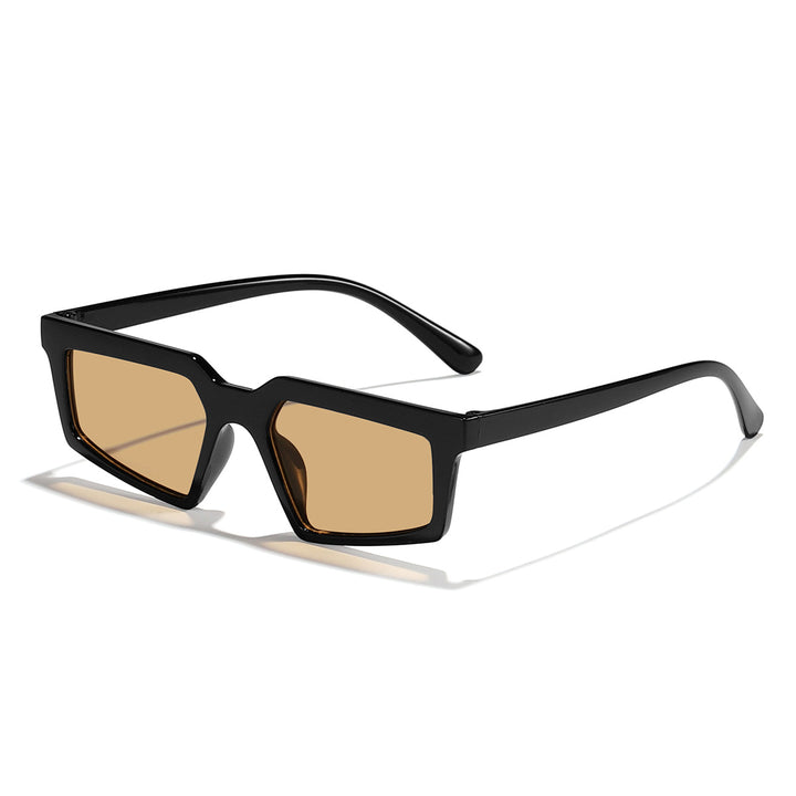Dame moteriktig solbrille i urban polygon-design Skanto
