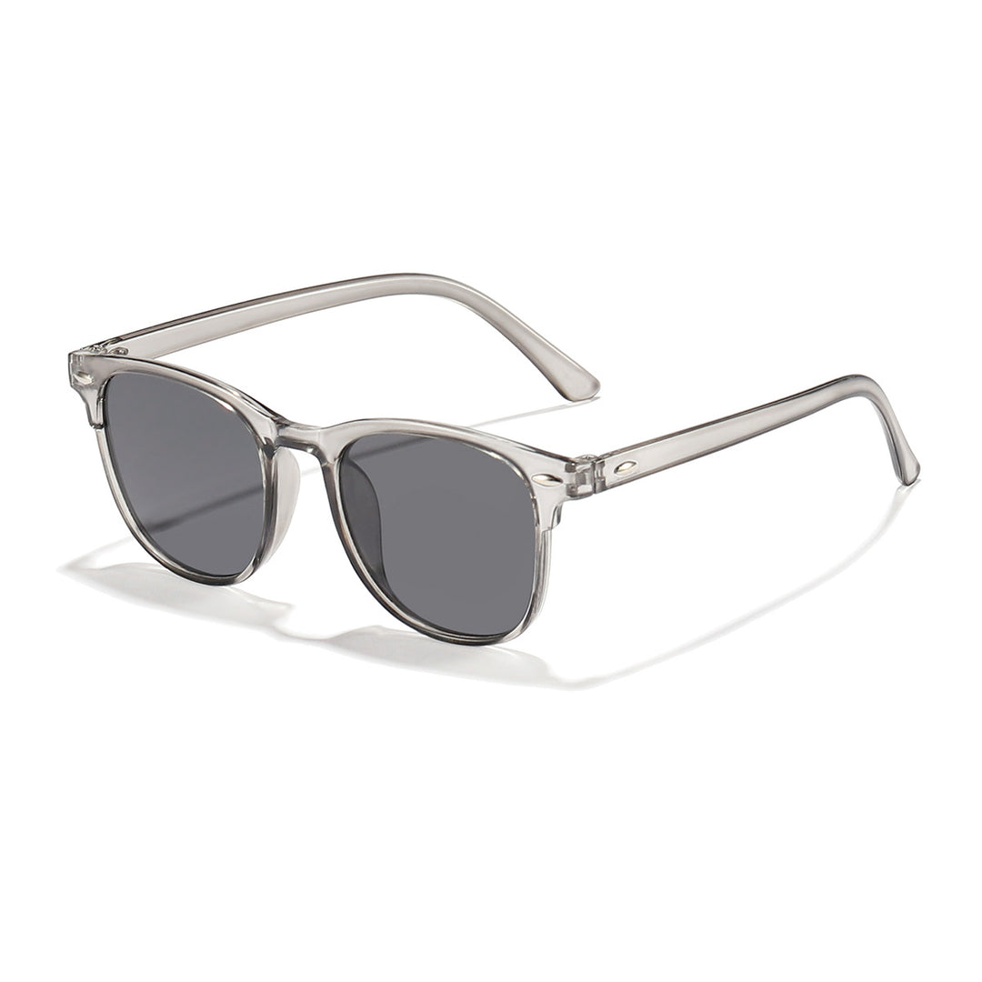 Dame trendy Gjennomsiktig Solbrille Skanto