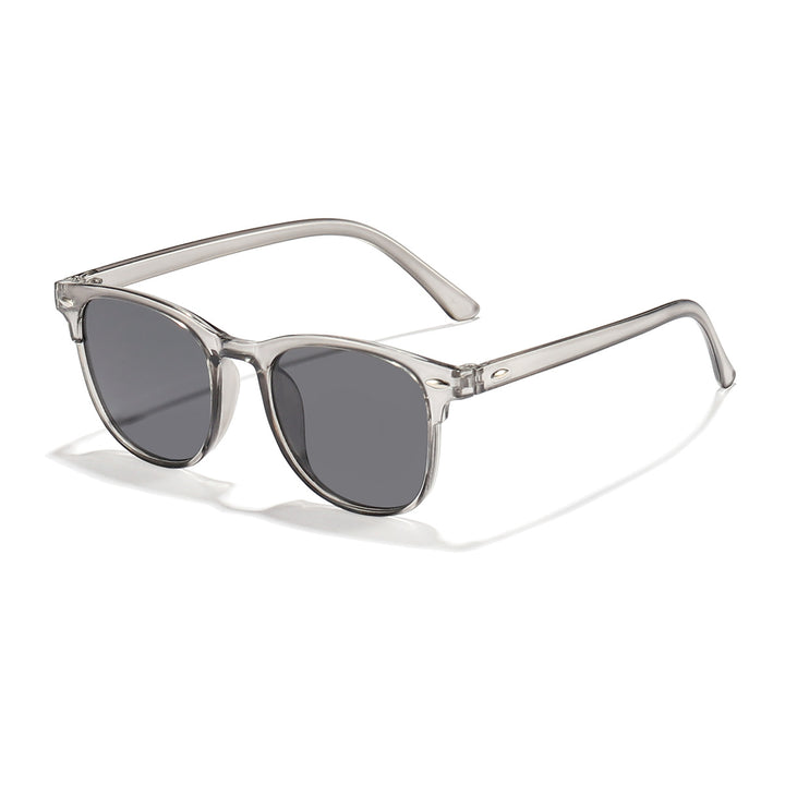 Dame trendy Gjennomsiktig Solbrille Skanto