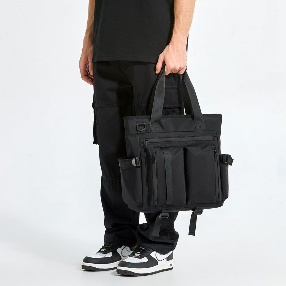 Multi-lomme messenger bag Skanto