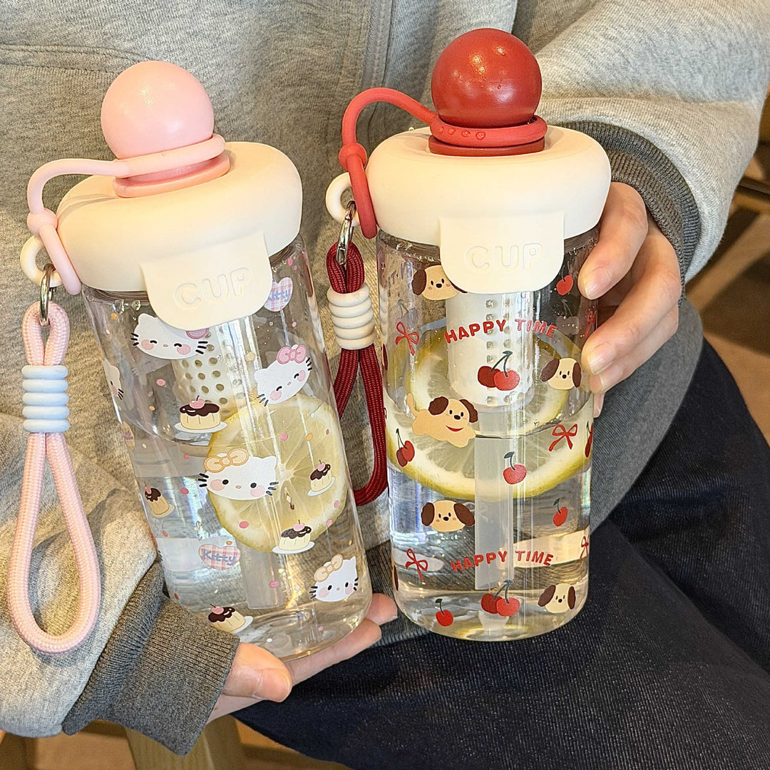 Dame Kreativ Vannflaske med uformelt motiv Skanto