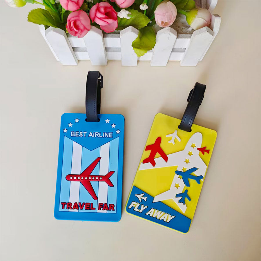 Unisex Silicone Travel Luggage Tag Skanto