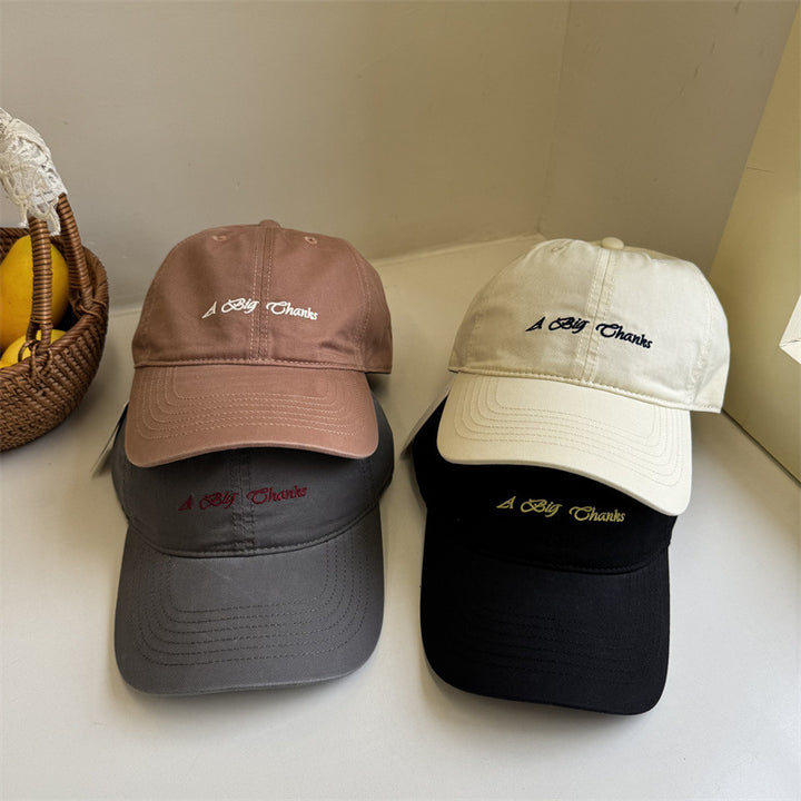 Kvinnenes klassiske broderte bomull baseball cap Skanto