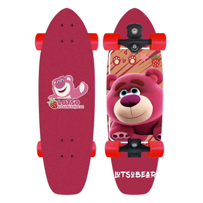 Tematisert Mini Cruiser Skateboard Skanto