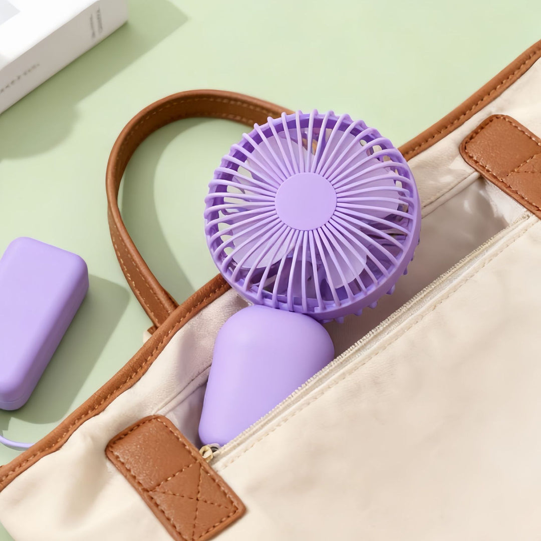 Bærbar Usb-håndvifte med ergonomisk design Skanto