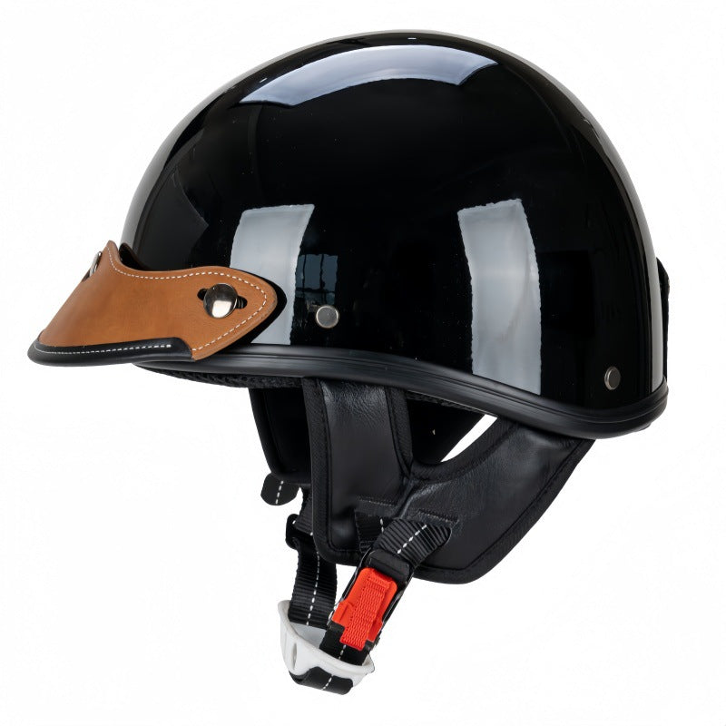 Retro Cruiser Motorsykkelhjelm Skanto