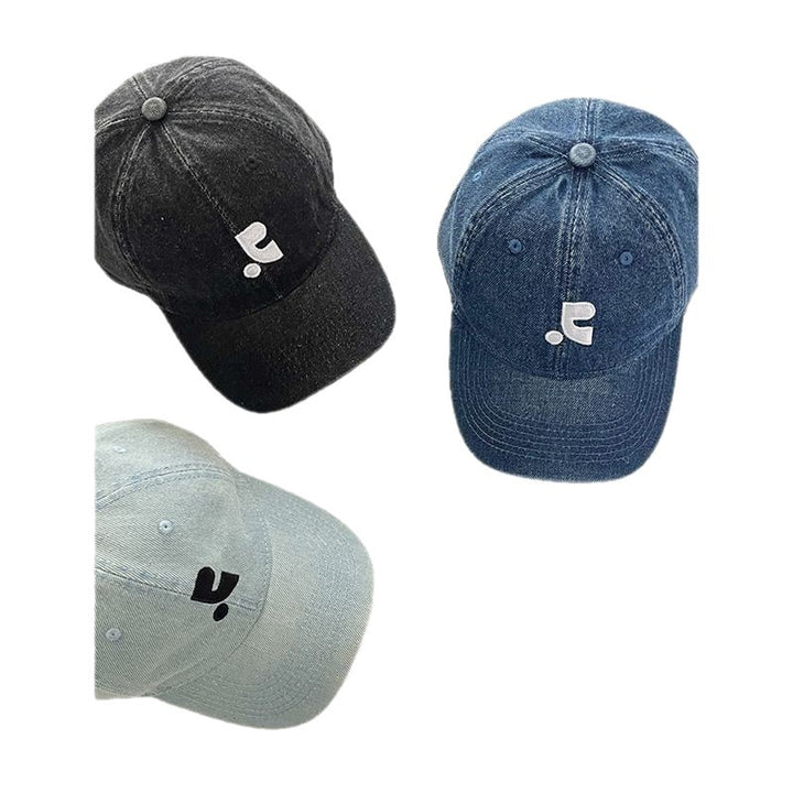 Herre denim justerbar caps Skanto