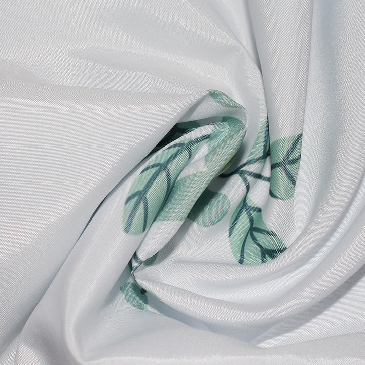 Kvinne Vintage Blomstertrykk Dusjforheng Skanto