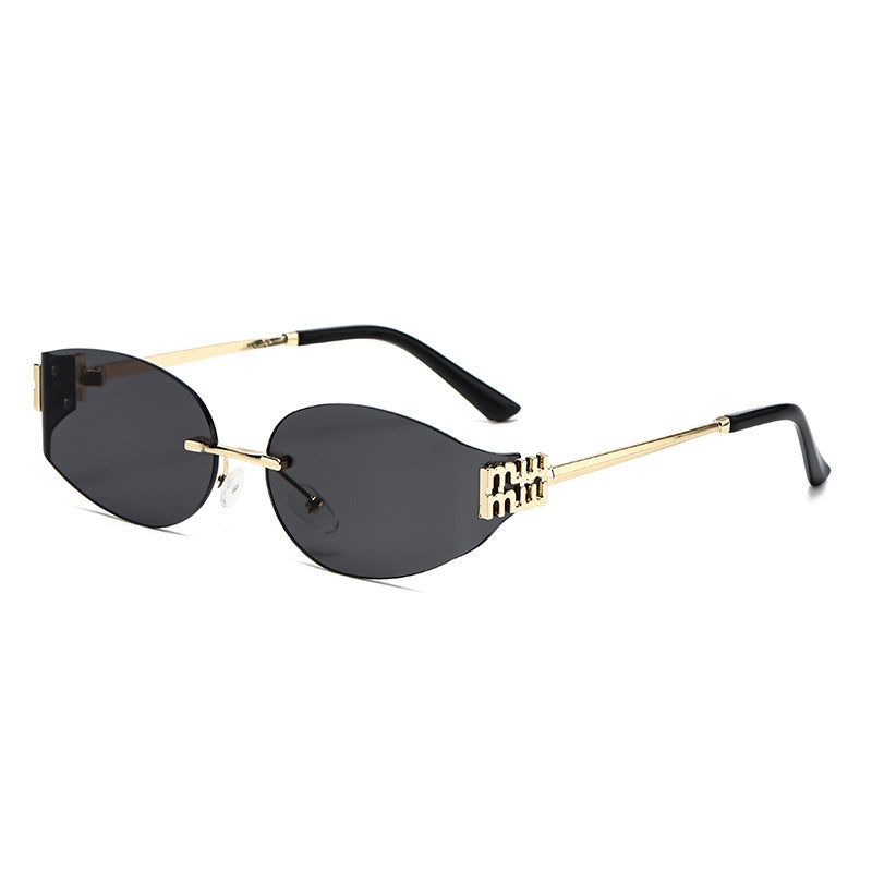 Dame sportlich pilot solbrille med beskyttende UV-filter og fleksibel ramme Skanto