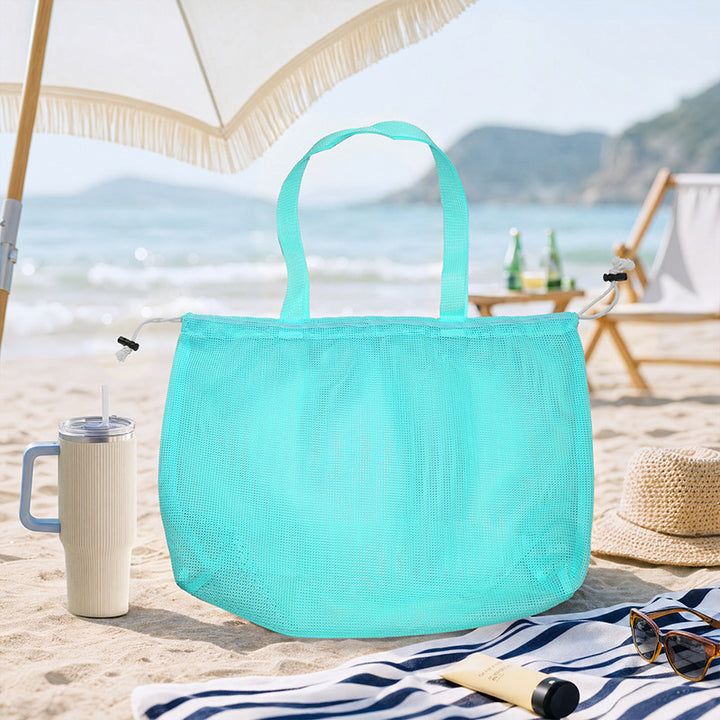Allsidig strandveske i luftig nettdesign Skanto