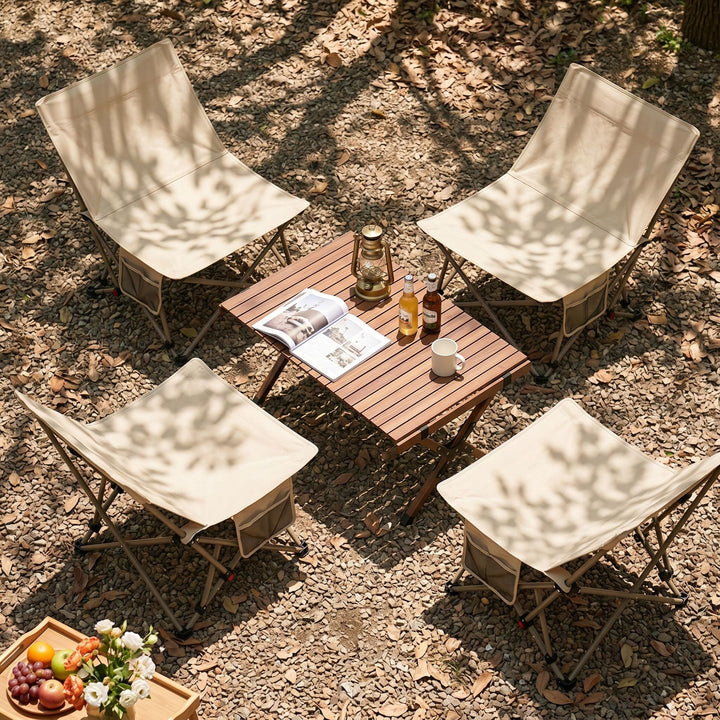 Komfortabel campingstol Skanto