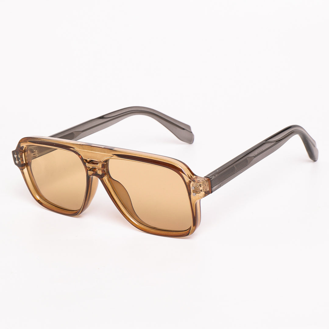 Dame solbrille i moderne retrostil med unikt mønster Skanto