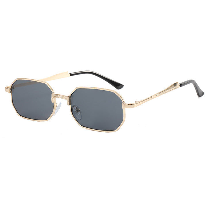 Dame fashionable bifokalbrille med edel metallramme Skanto