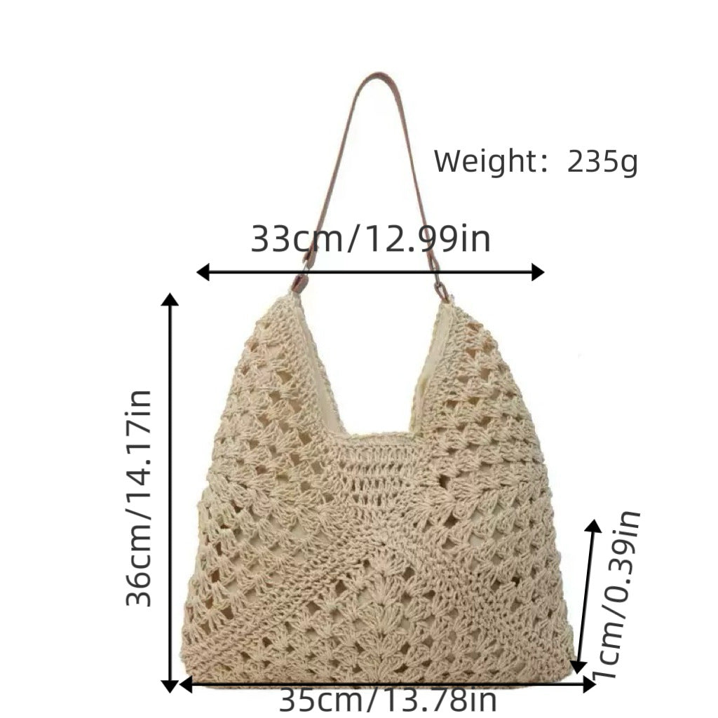 Stor Håndknutet Shopper Skanto
