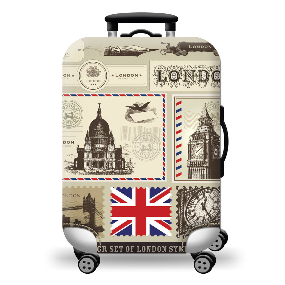 Hard Shell Bagasje med Jord Design Skanto