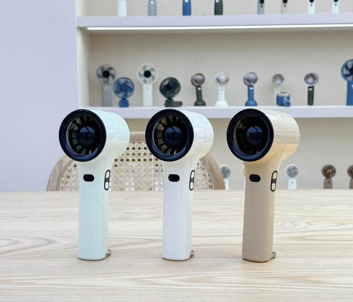 Unisex Bærbar Håndvifte med kraftig batteri og kompakt design Skanto