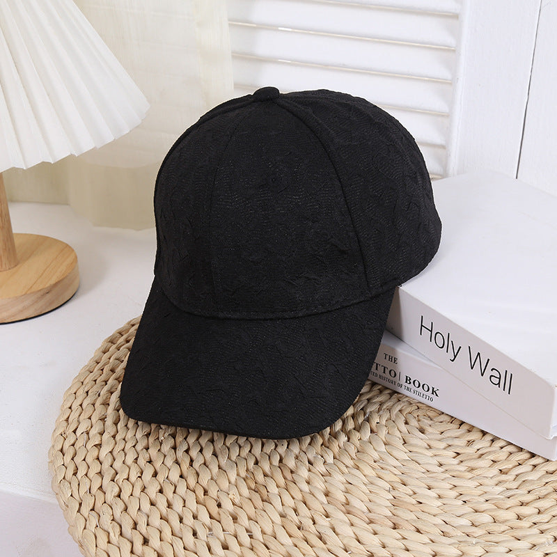 Kvinnens teksturerte motebaseballcaps Skanto