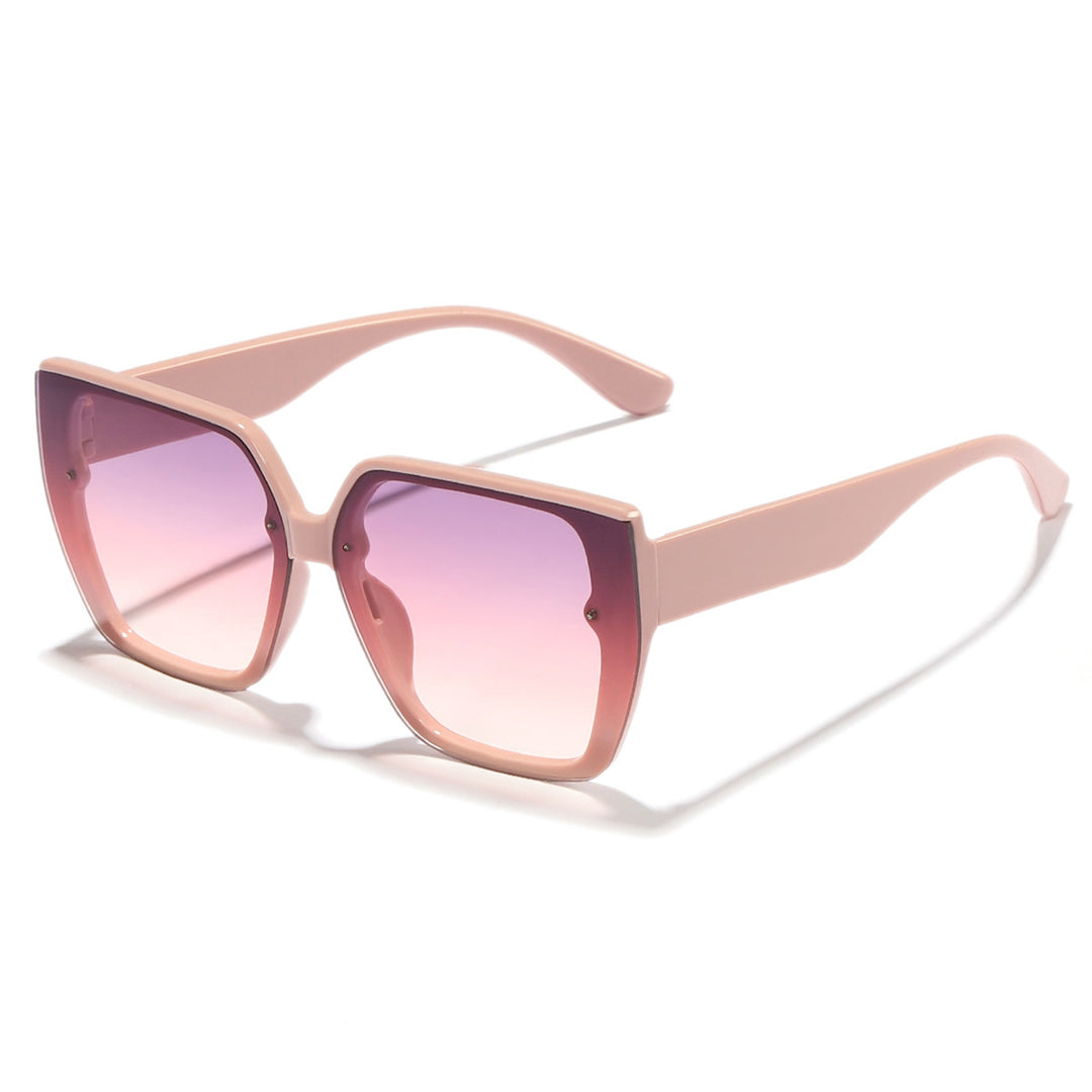 Dame oversized solbriller med elegant design Skanto