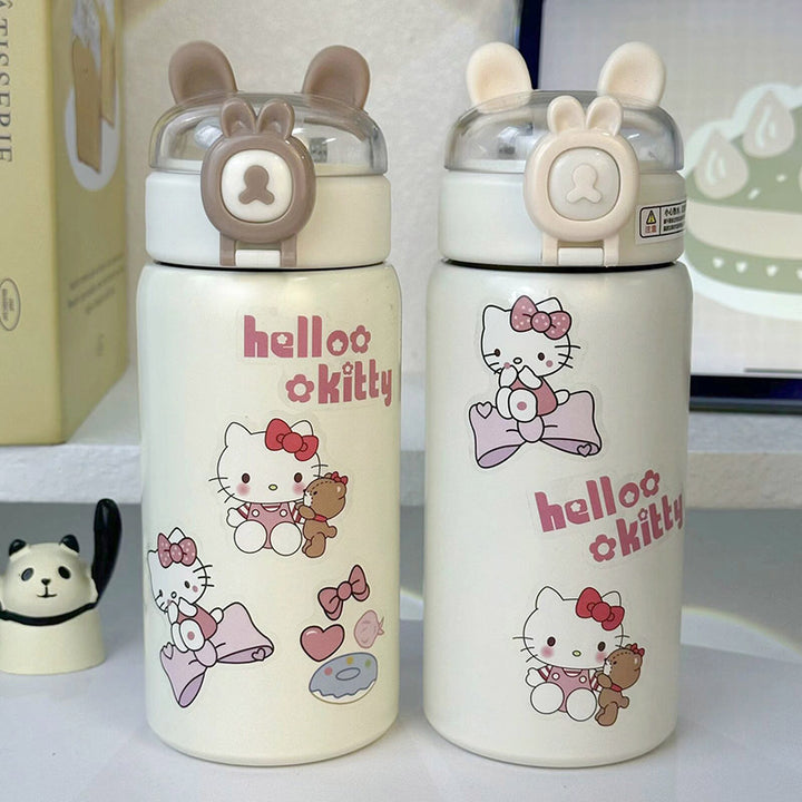 Damen Isoliertrinkflasche mit sicherem Klappverschluss und niedlichem Design Skanto