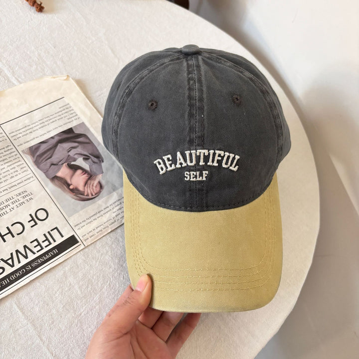 Kvinnens casual justerbare statement caps Skanto