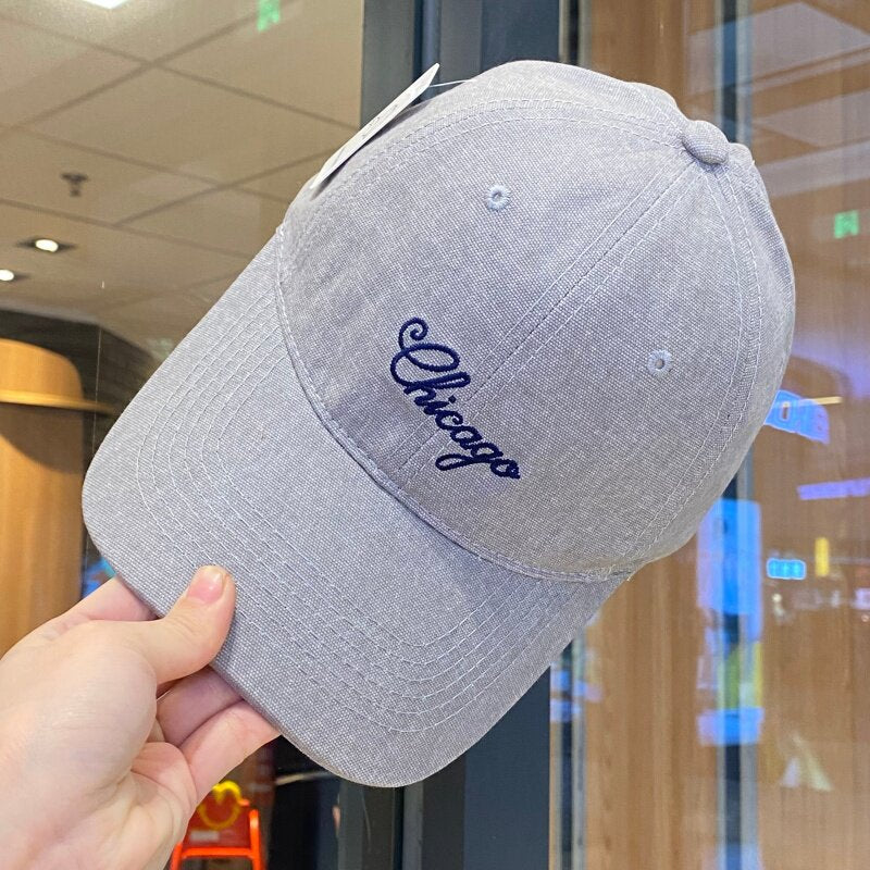 Herre Avslappet Passform Casual Merke Caps Skanto