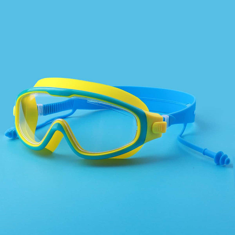 Svømme maske med utvidet synsfelt og barnevennlig design Skanto