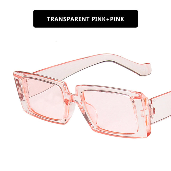 Dame kvadratisk solbrille med moderne ramme og stillegant design Skanto