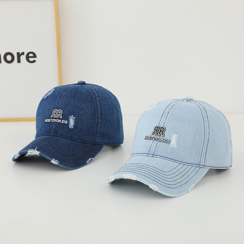 Damer avslappet jeans baseballcaps Skanto