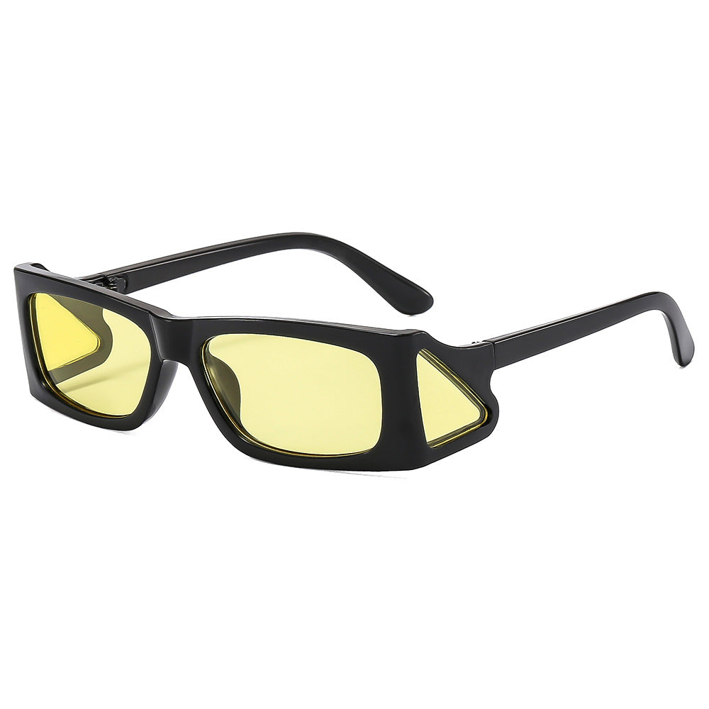 Damer ekstravagante solbrille i geometrisk design Skanto