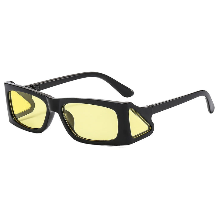 Damer ekstravagante solbrille i geometrisk design Skanto