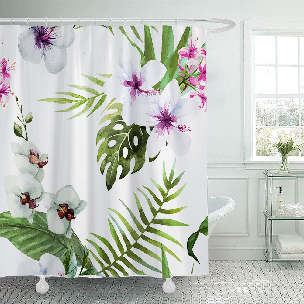 Botanisk Illustrasjon Dusjforheng Skanto
