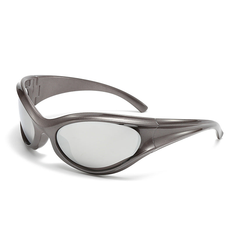 Dame sporty solbriller med aerodynamisk design og UV-beskyttelse Skanto