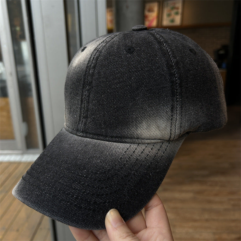Kvinnens slitte denim baseball-caps Skanto 1784083710
