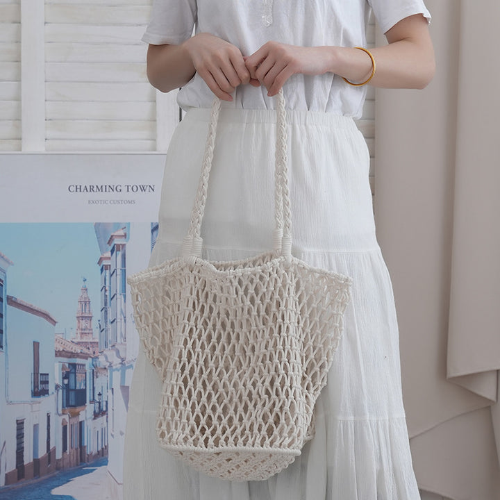 Håndlaget shoppingbag Skanto