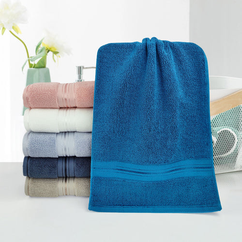 Premium Terry Towel with Elegant Stripe Pattern Skanto
