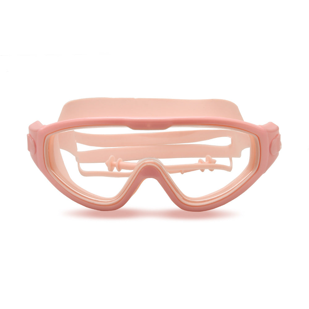 Vanntett svømmebrille med justerbar nesestykket Skanto