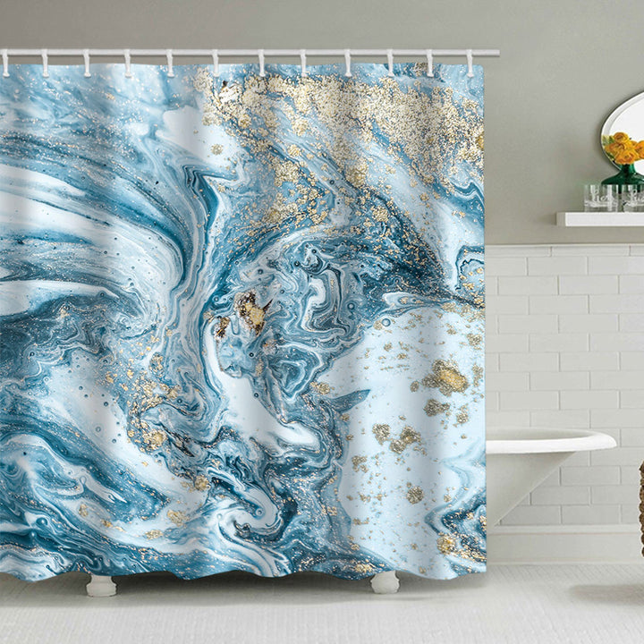 Kunstnerisk Marmor Design Dusjforheng Skanto