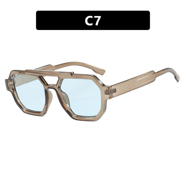 Dame oversized solbrille i maskulin design Skanto