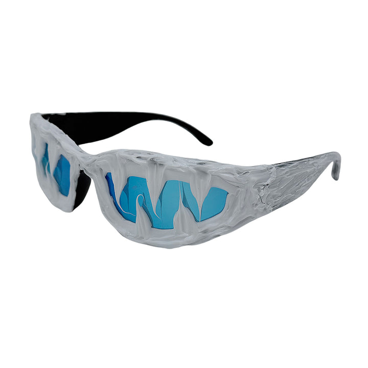 Dame Sport solbriller med kreativt monster-design Skanto